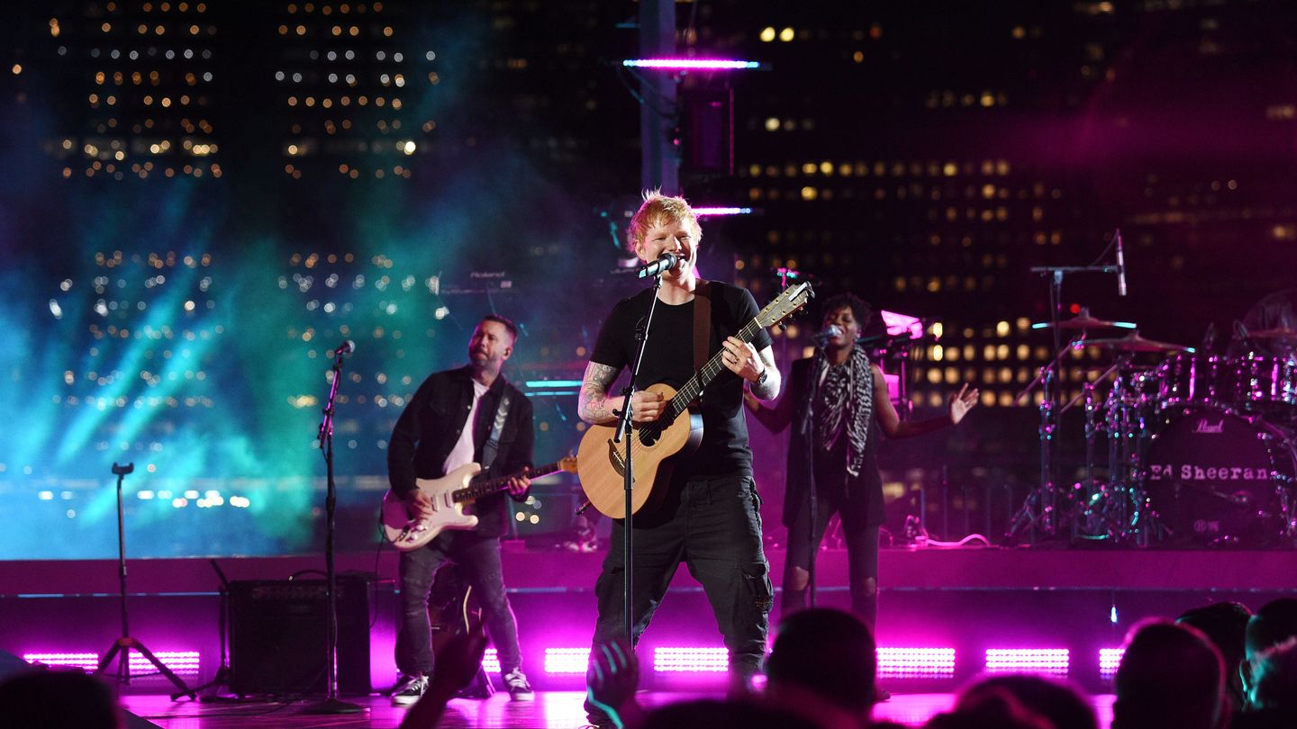 VMAs 2021 with Ed Sheeran